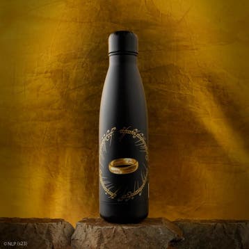 Lord of the Rings Metalen Waterfles The One Ring, Verzamelen, Lord of the Rings, Ophalen of Verzenden, Nieuw