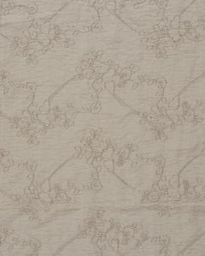 Geborduurd Polyester Geweven Beige, Nieuw, Beige