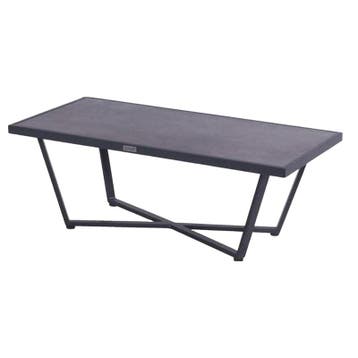 Hartman Luxor ceramic lounge table 124x64cm Antraciet Xerix, Tuin en Terras, Nieuw