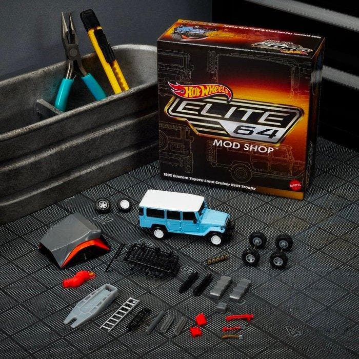 Hot Wheels, Mattel 1:64 - Modelauto - Hot Wheels Elite 64, Hobby en Vrije tijd, Modelauto's | 1:5 tot 1:12