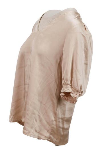 Aaiko Top in maat S Beige, Aaiko, Verzenden, Zo goed als nieuw, Beige