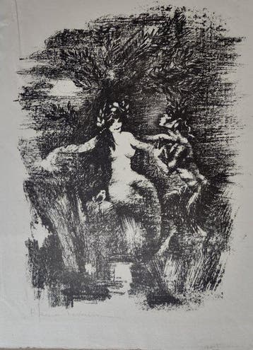 Ramon Neckelmann (1907–2000) - Faun und Nixe