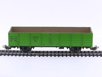 Schaal 0e Märklin 4451 hogebordwagen van de SWEG #5870, Hobby en Vrije tijd, Modeltreinen | Overige schalen, Wisselstroom, Overige typen