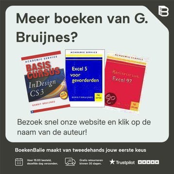 Basiscursus InDesign CS2 / Basiscursussen - G. Bruijnes, Verzenden, Gelezen, G. Bruijnes