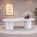 Design Eettafel Organisch – Betonlook – 200 cm, Overige materialen, 100 tot 150 cm, Verzenden, Vijf personen of meer