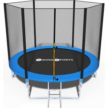 Trampoline 305cm Blauw | Veiligheidsnet | Nieuw | Scherpe..., Ophalen of Verzenden, Nieuw