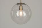 Rietveld Hanglampen - Goud, Brons, Transparant - Glas, Brons, Verzenden, Nieuw