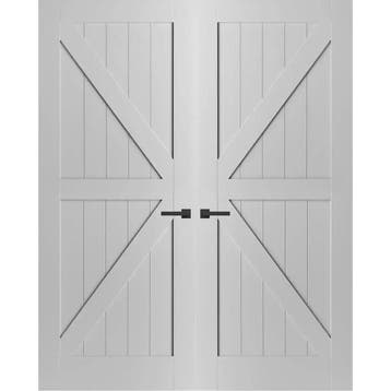 Weekamp dubbele deur WK6243-C3 216x237,5 (Stomp, Paneeldeur), Binnendeur, Nieuw, Ophalen of Verzenden, Hout