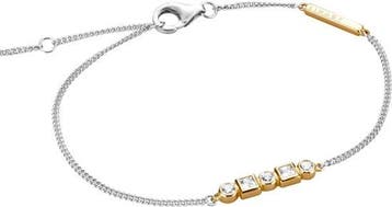 Esprit ESBR00521317 Flow - armband - Zilver geelgoudverguld, Verzenden, Nieuw