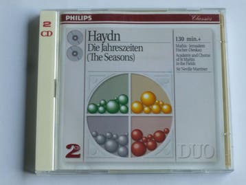 Haydn - Die Jahreszeiten / sir Neville Marriner (2 CD), Ophalen of Verzenden, Zo goed als nieuw