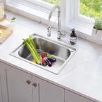 RVS Inbouw Spoelbak 50×40 cm voor Keuken, Garage en Tuin, Verzenden