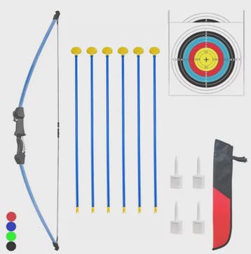 Beginners Handboog Set 45 inch - Outdoor Pijl en Boog voor J, Verzenden, Nieuw