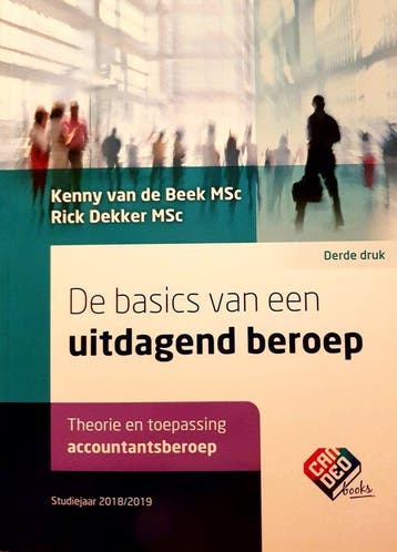 9789082399431 De basics van een uitdagend beroep, Verzenden, Zo goed als nieuw, Kenny van de Beek