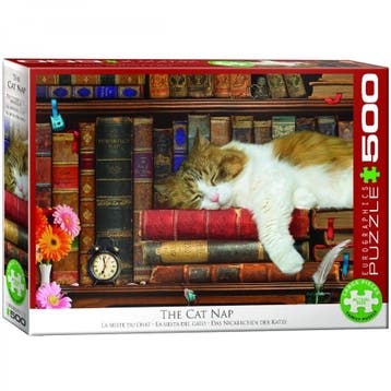 The Cat Nap Puzzel (500 XL stukjes) | Eurographics - Puzzels, Verzenden, Nieuw