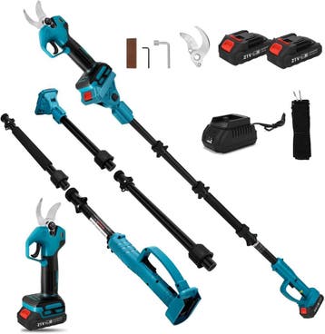 Accu Takkenschaar 2m Telescoop | Retourdeal 30% Korting, Roadtime, 30 t/m 39 mm, Nieuw, Ophalen of Verzenden