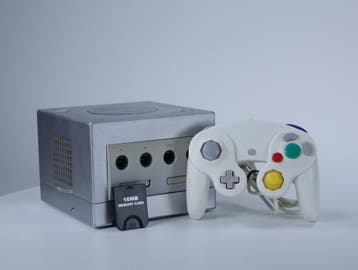 GameCube - Console [Zilver / Witte Controller], Spelcomputers en Games, Spelcomputers | Nintendo GameCube, Ophalen of Verzenden
