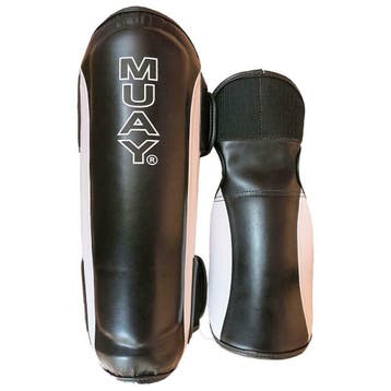 Muay Shin & Instep Premium - Zwart/Wit, Ophalen of Verzenden, Nieuw