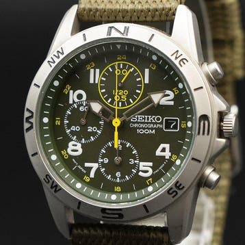 Seiko - Chronograph 100M - Zonder minimumprijs - 7T92-0DX0 -