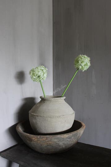Namaak bloeiende Allium grande white 76 cm, Ophalen of Verzenden, Nieuw
