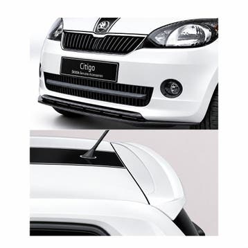 Škoda Citigo (NF) spoiler - gegrond, Ophalen of Verzenden