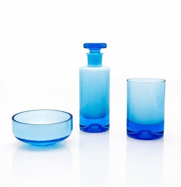 Vintage Lampetstel (3) - Opaline glas, geblazen glas