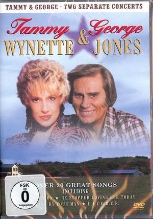 George Jones (2), Tammy Wynette - Two Separate Concerts, Ophalen of Verzenden, Gebruikt
