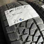 2 x Bridgestone Blizzak 215-70-15 C Winterbanden 10mm, Auto-onderdelen, Banden en Velgen, 15 inch, Band(en), Bestelwagen, Gebruikt