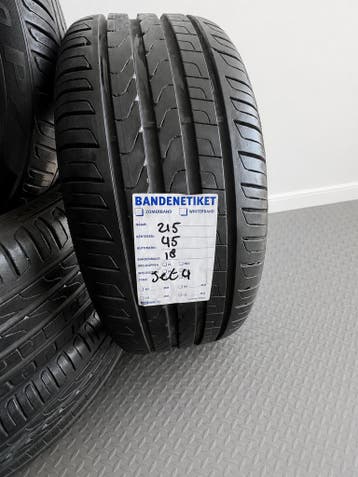 4X 215/45 R18 ZOMER- €400 INCL. GRATIS MONTAGE, Ophalen, 18 inch, Band(en), Personenwagen