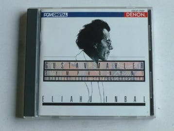 Gustav Mahler -Symphony n. 1 / Eliahu Inbal (japan), Cd's en Dvd's, Ophalen of Verzenden, Zo goed als nieuw