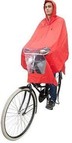 Luxe regenponcho, diverse kleuren! Nu voor maar € 22.95, Fietsen en Brommers, Fietsaccessoires | Fietskleding, Nieuw, Heren