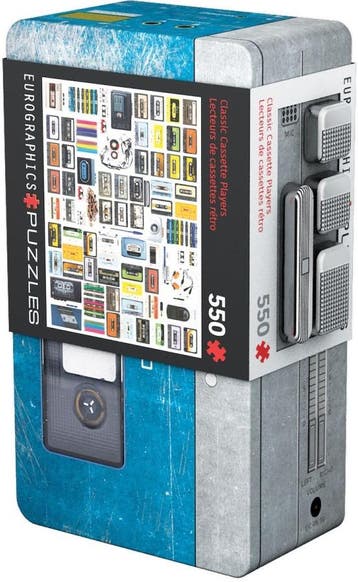 Classic Cassette - Player Tin Puzzel (550 stukjes) |, Verzenden, Nieuw
