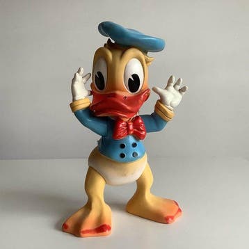Disney - Speelgoed figuur Zeldzame Disney Donald Duck 1962 -, Nieuw
