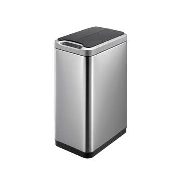 EKO Phantom Sensor Bin 30 ltr - Mat RVS /Zwart, Verzenden, Nieuw