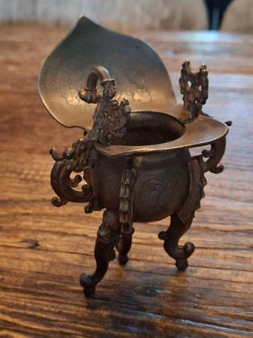 Tripod pewter maker Yan Yi He - Tin - Yan Yi He - China -