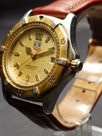 TAG Heuer - Professional *Jumbo* - Zonder minimumprijs -, Sieraden, Tassen en Uiterlijk, Horloges | Antiek