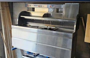 Nog te reviseren - Perfecta bakwand friteuse 2x XXL R, 2 man, Zakelijke goederen, Ophalen of Verzenden, Gebruikt