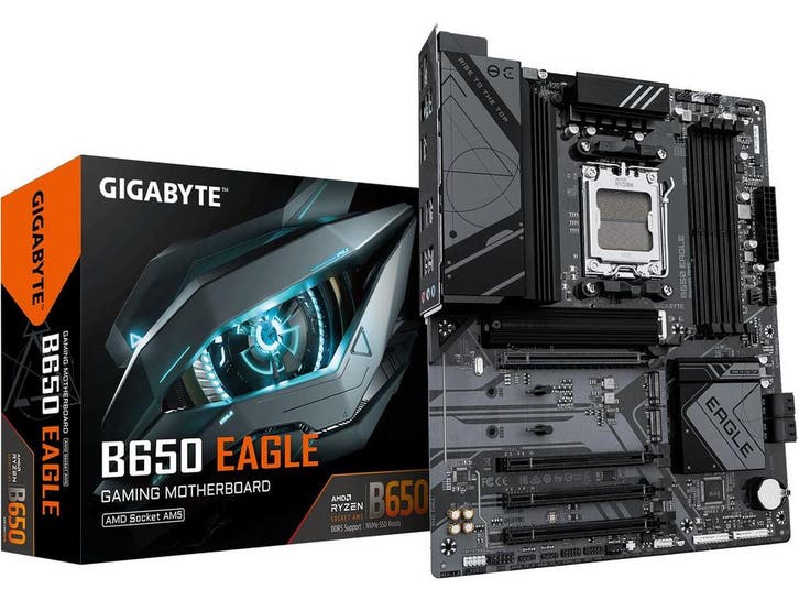 Gigabyte B650 EAGLE - Moederbord - AMD Socket AM5 -, Computers en Software, Moederborden, Zo goed als nieuw, Verzenden
