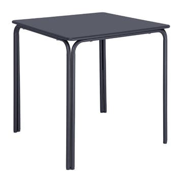 Bolero Adeline Stalen Vierkante Tafel 700mm Leisteen Blauw, Verzenden, Nieuw in verpakking
