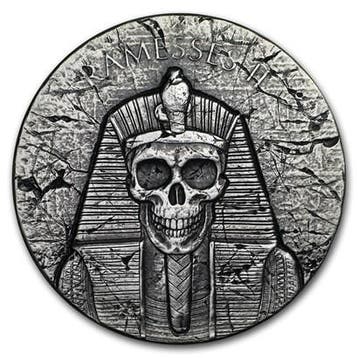 Chad 2 oz Ramses II After Life 2017, Verzenden, Losse munt, Zilver