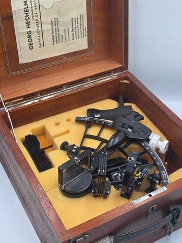 Micrometer sextant - Aluminium - C. Plath Hamburg - Nr.