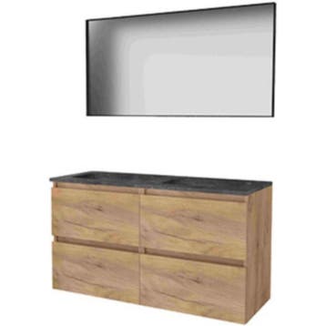 Basic-Line Framed 46 Badkamermeubelset - 120 x 46 cm -, Huis en Inrichting, Badkamer | Badkamermeubels, Ophalen of Verzenden, Nieuw