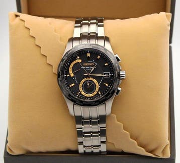 Seiko - rightz Solar Radio Controlled World Time - Zonder