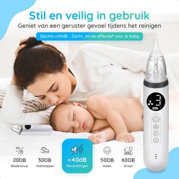 Gatson Pro Neusreiniger Baby - Inclusief Borsteltje,, Ophalen of Verzenden, Zo goed als nieuw