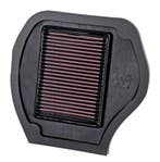 K&N 07-09 Yamaha YFM700F Grizzly FI Auto 4x4 Replacement Air, Ophalen of Verzenden, Nieuw