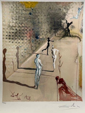 Salvador Dali (1904-1989) - Allegory: The Chevalier’s