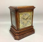 Tafel/bureauklokken - Houten tafelklok met slagwerk -