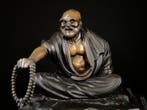 The founder of Zen Buddhism Bodhidharma  - Beeld Brons -