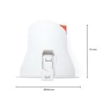 LED INBOUWSPOT MIRACLE 9W DIM WIT CCT-SWITCH, Ophalen of Verzenden, Nieuw