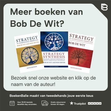 Strategy - Bob De Wit 9781861529640, Verzenden, Gelezen, Bob De Wit