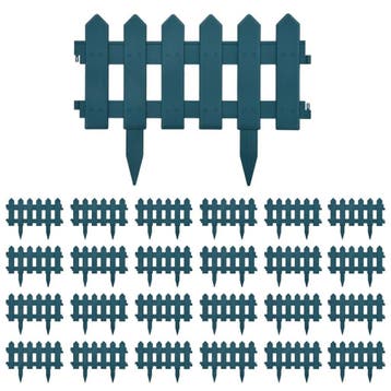 Tuinrand 25st 10m - Tweedekansje - OP=OP, Tuin en Terras, Kunststof, 25 cm of meer, 200 cm of meer, Ophalen of Verzenden